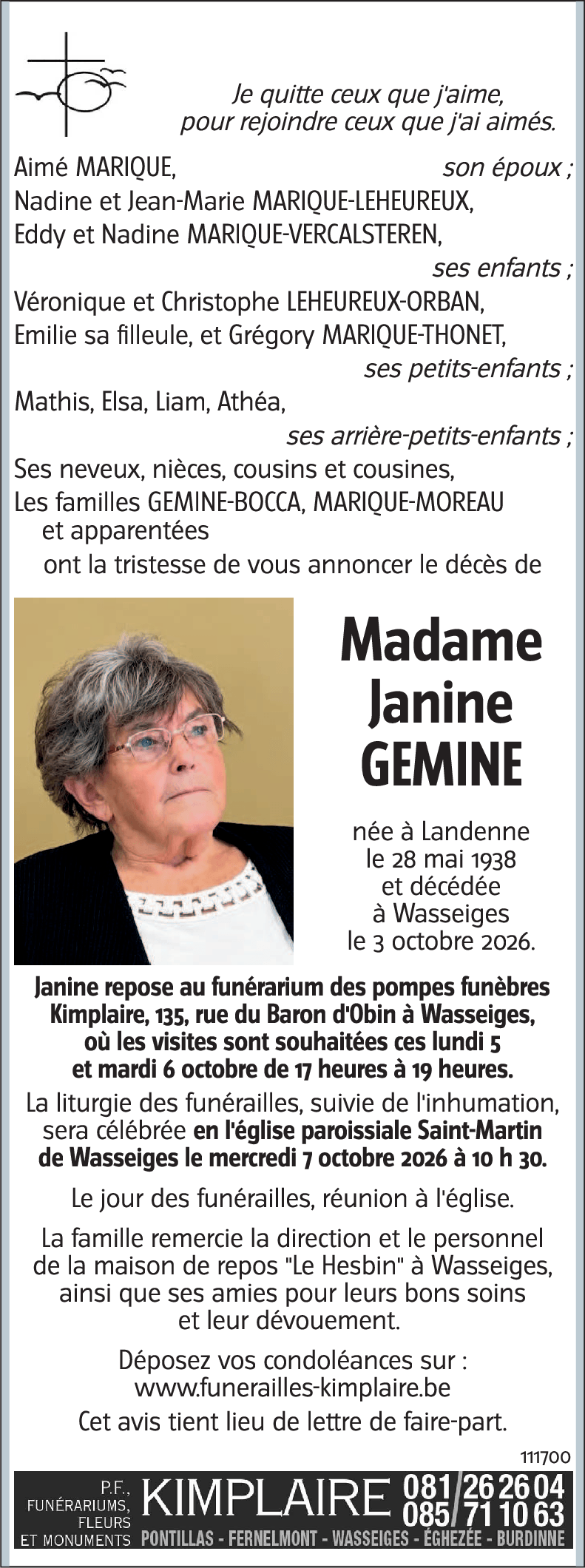 Janine GEMINE