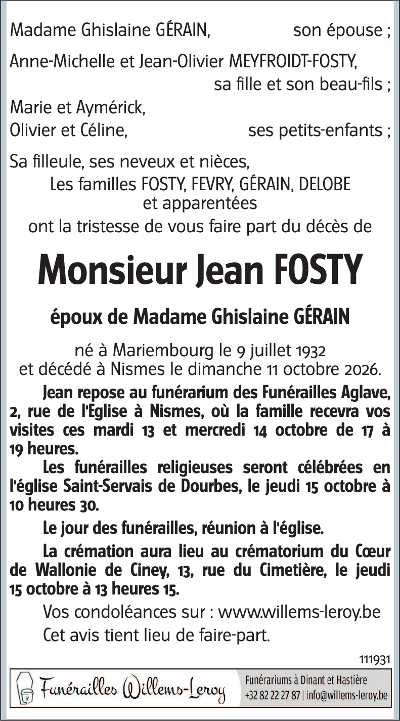 Jean FOSTY