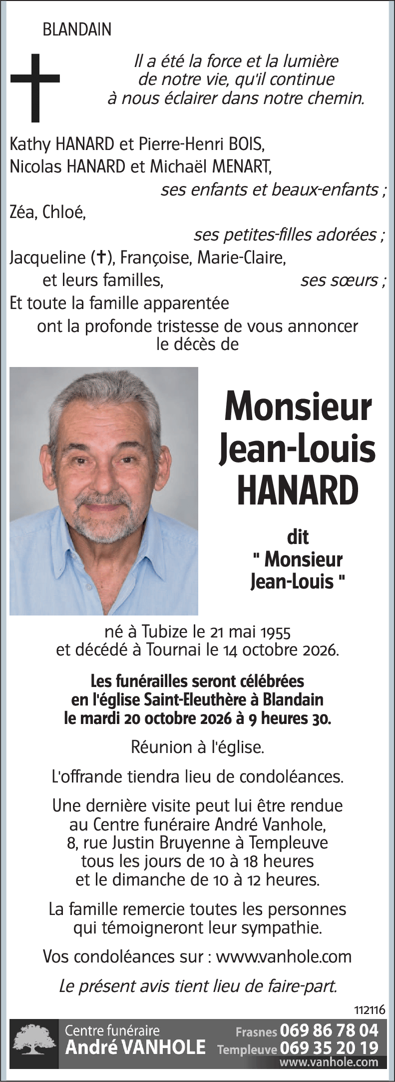 Jean-Louis HANARD