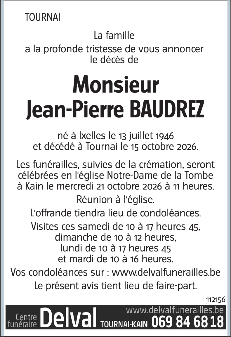 Jean-Pierre BAUDREZ