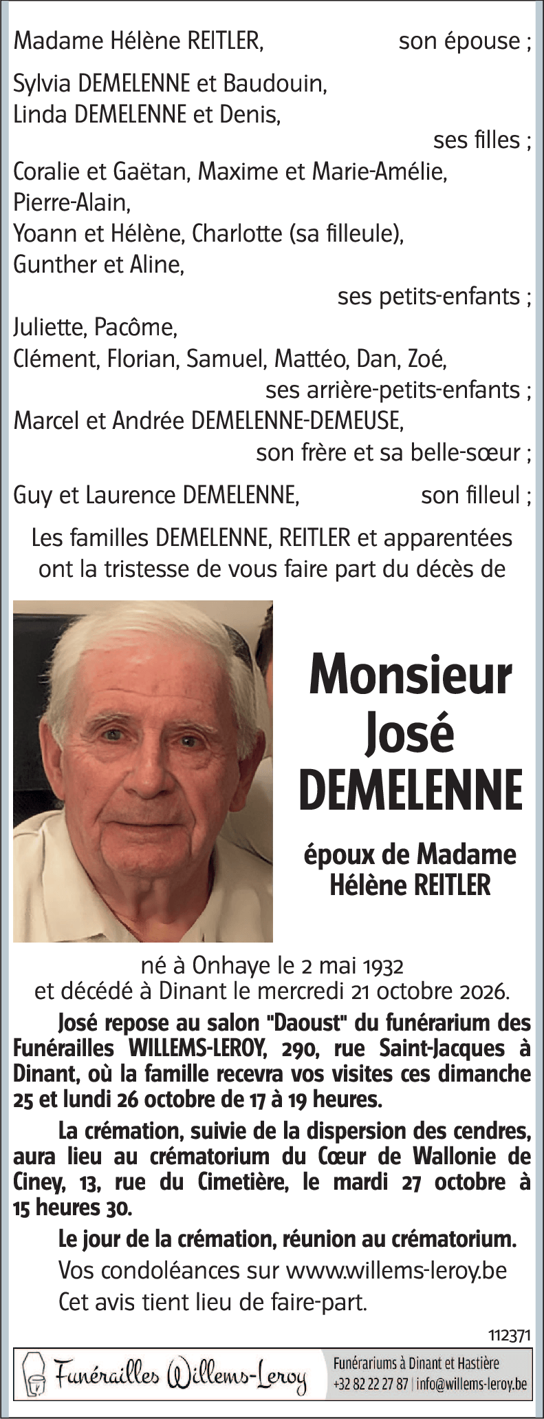 José DEMELENNE