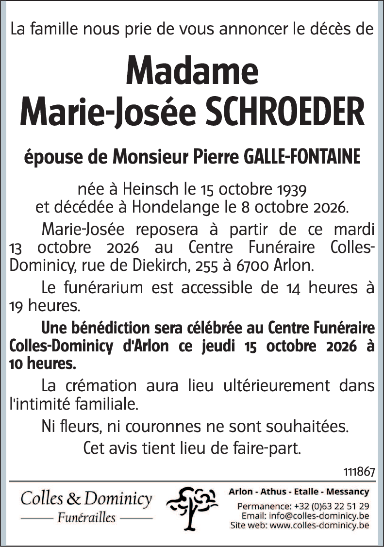 Marie-Josée SCHROEDER