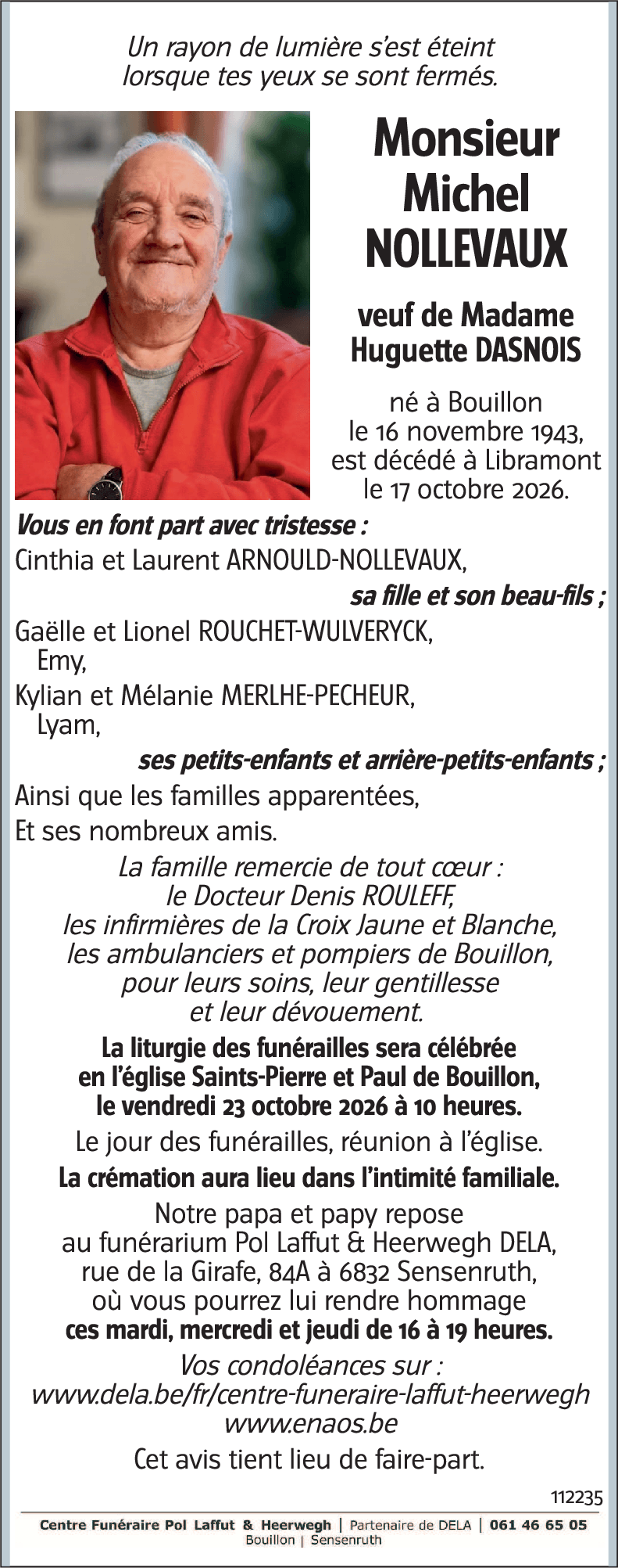 Michel NOLLEVAUX