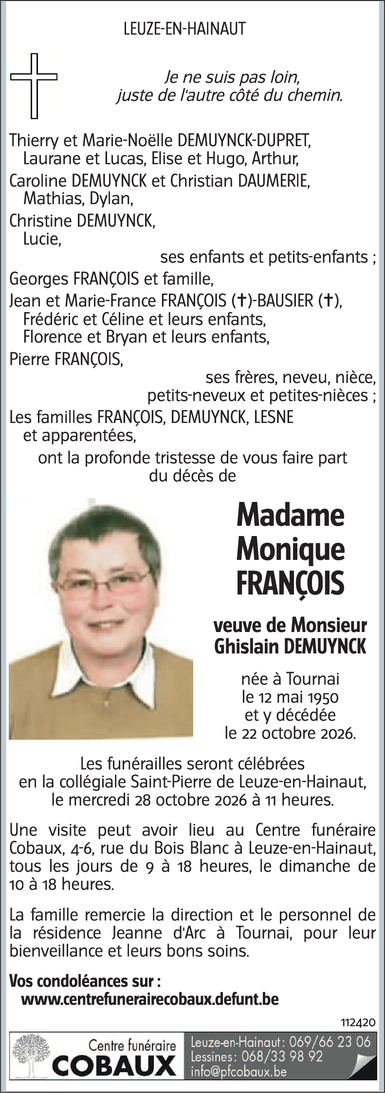 Monique FRANÇOIS