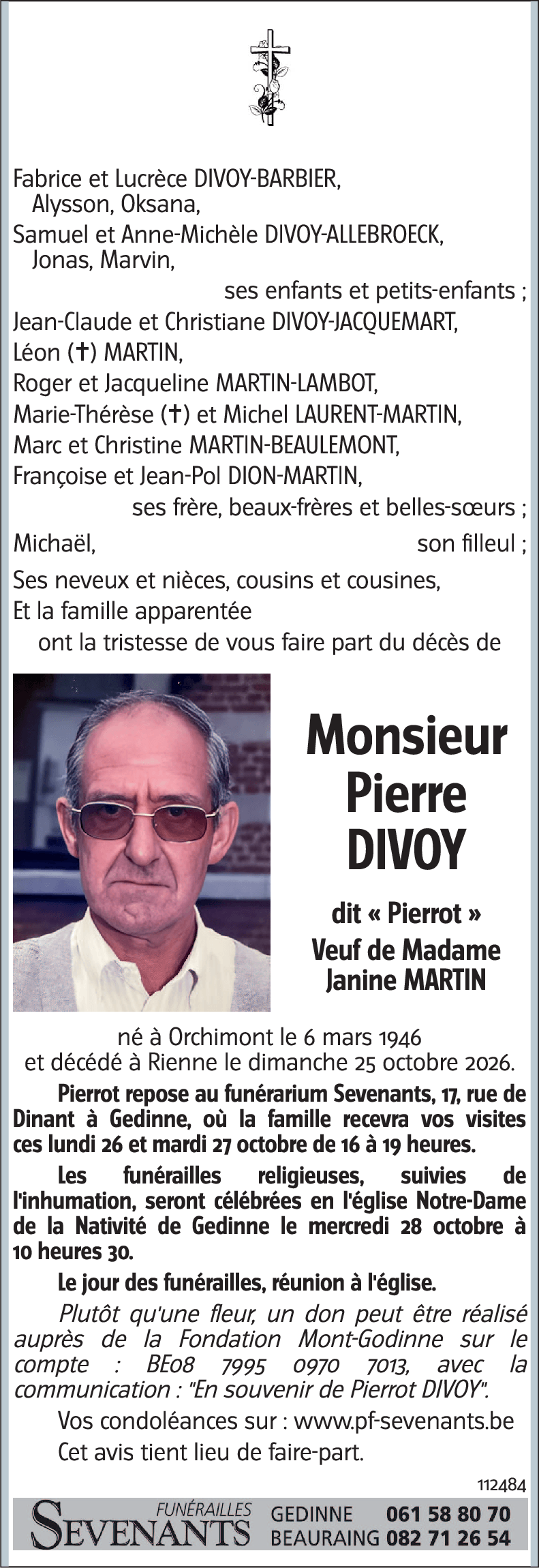 Pierre DIVOY