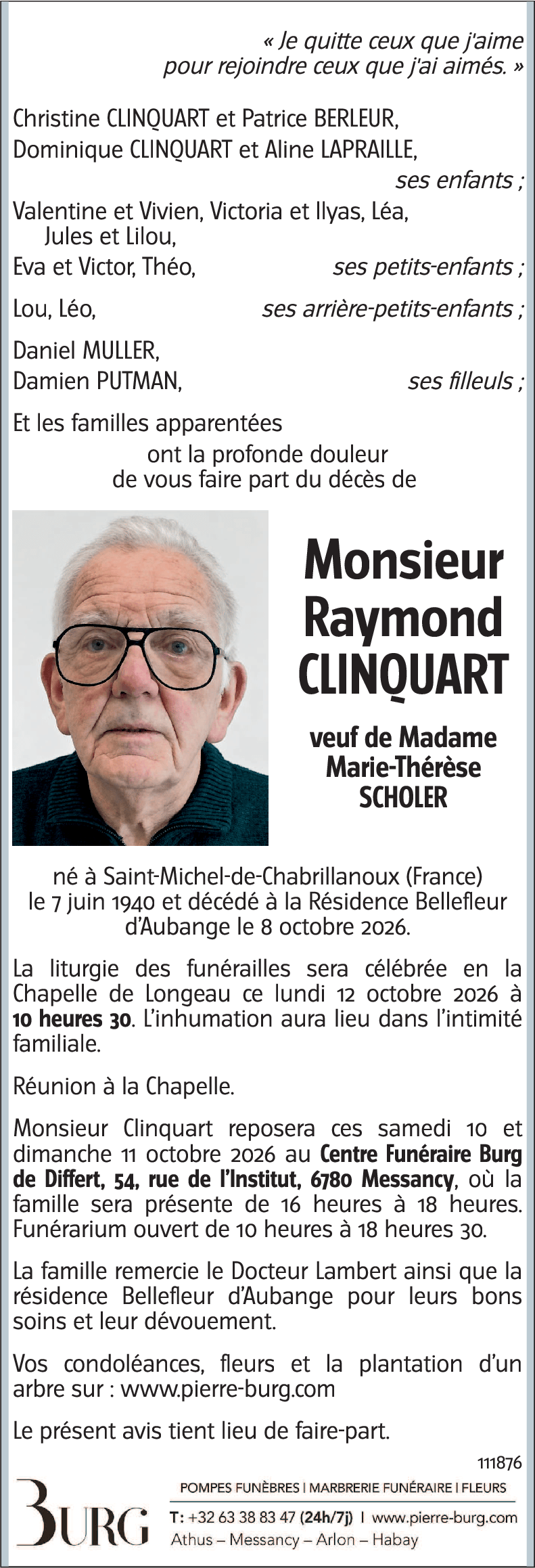 Raymond CLINQUART