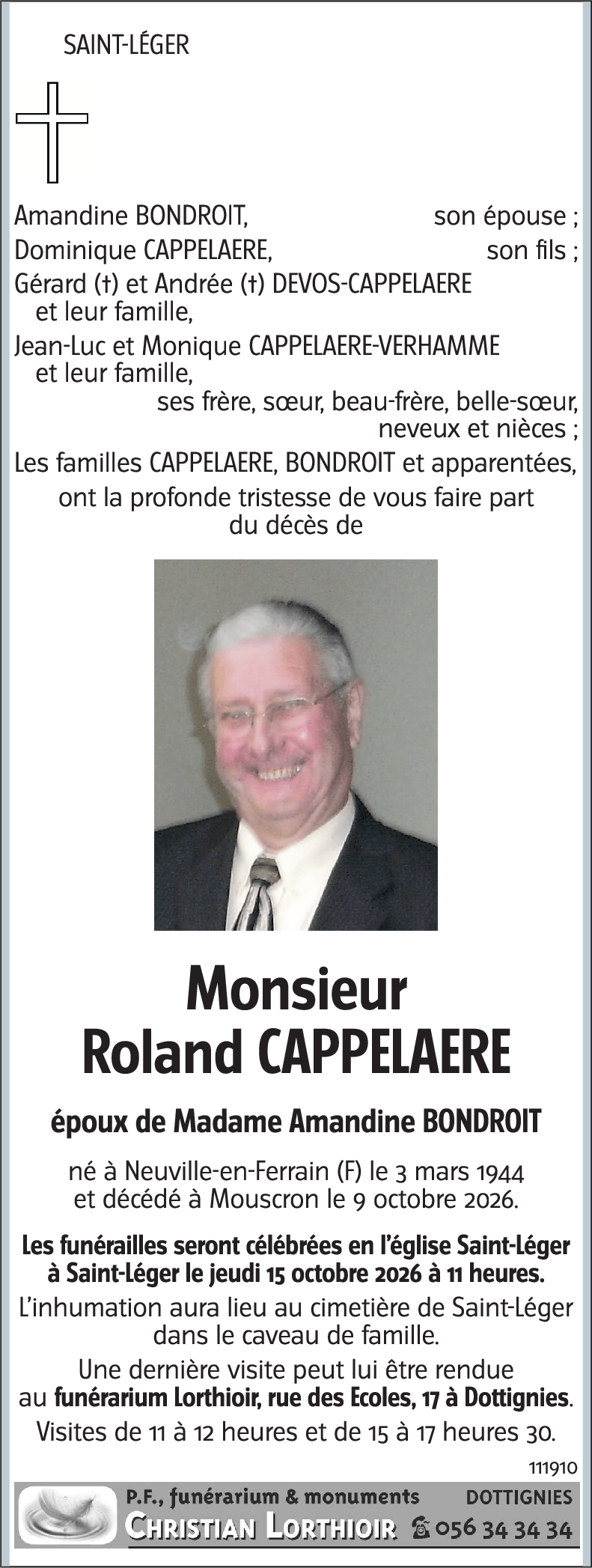 Roland CAPPELAERE