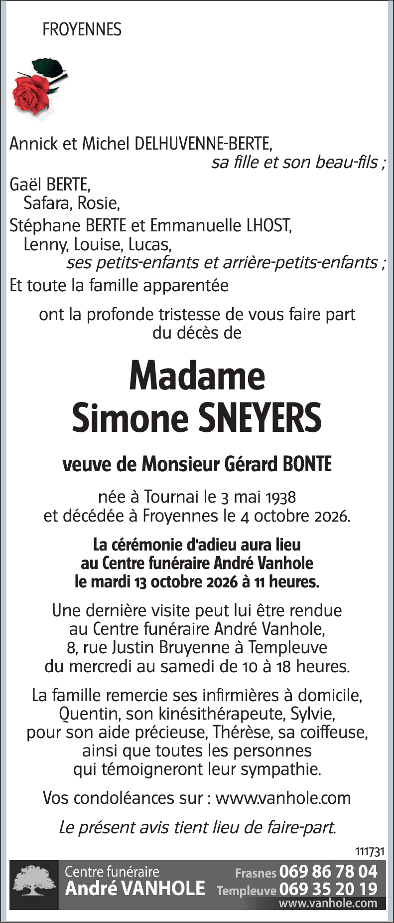 Simone SNEYERS